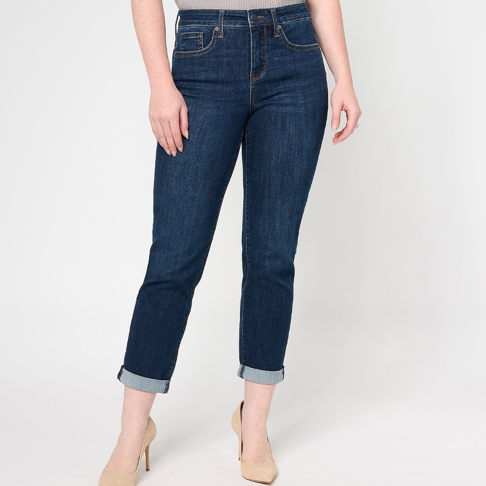 NYDJ Margot Girlfriend jeans, size 10 EUC